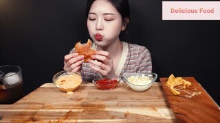 Món Hàn : Thưởng thức món ăn nhanh 5 #mukbang