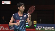 Kumamoto Masters Japan 2023 | Chen Yu Fei (CHN) [3] vs. Tomoka Miyazaki (JPN) | Round 16