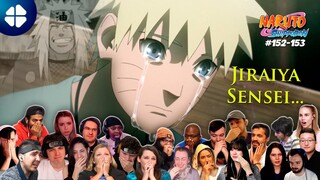 28 People React to Naruto Learns Jiraiya's Death 💔 Shippuden 152-153 ナルト 疾風伝