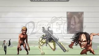 Attack on Titan all character Size Comparison part 8 #attackontitan