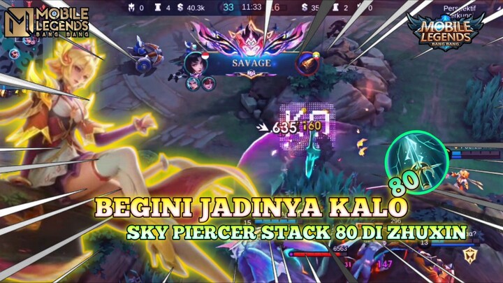 REVIEW SKIN ZHUXIN SL MALAH DAPET SAVAGE !! || GAMEPLAY ZHUXIN - MLBB