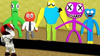 FINDING ALL *NEW* RAINBOW FRIENDS DEAD Morphs IN ESCAPE BACKROOMS MORPHS ROBLOX (Poppy Playtime)