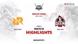 RRQ Hoshi vs Geek Fam HIGHLIGHTS MPL ID S13 | GEEK VS RRQ ESPORTSTV
