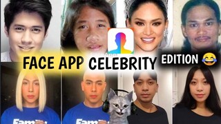 FACE APP CELEBRITY EDITION | SHOUTOUTS