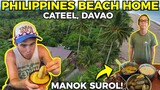 PHILIPPINES BEACH HOME COOKING - Chicken Adobo and Manok Surol! (BecomingFilipino Davao)