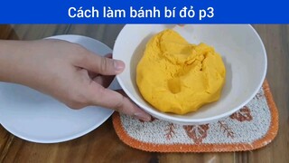 Cách làm bánh bí đỏ p3