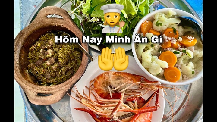 18 | Món Ngon Mỗi Ngày | Hôm Nay Mình Ăn Gì? | Một Buổi Sáng Giãn Đơn Cùng Với Lũ Cún Và Mâm Cơm Nhà