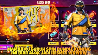 Mamak Ku Suruh Spin Bundle Kuning Ini! - FreeFire