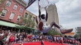 Watch the winning dunk from the Gus Macker Chase Slam Dunk Competition