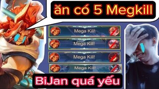 Tướng mới Bijan quá yếu 1 trận ăn có 5 cái Megkill - Gặp nhớ đừng cấm - Hùng BK