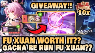 RE RUN FU XUAN MASIH WORTH IT??! Fu Xuan Sustain Terbaik? +GIVEAWAY 🤔 | Honkai: Star Rail