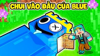 YABUN THỬ THÁCH 24H KHÁM PHÁ BÊN TRONG ĐẦU CỦA BLUE RAINBOW FRIENDS TRONG MINECRAFT