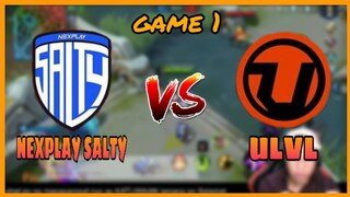 (GAME 1) NEXPLAY SALTY VS ULVL | JUST ML TOURNAMENT | MLBB!