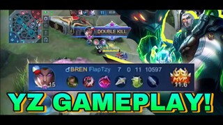 FLAPTZY MVP HERO YU ZHONG EXP LANE GAMEPLAY!