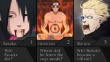 What We Want To Know About Naruto/Boruto Characters