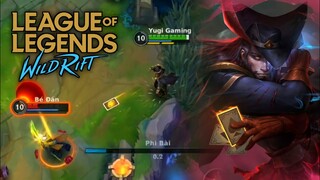 Tốc Chiến | Sự Khó Chịu Của Twisted Fate Khi Đi Mid - Hỗ Trợ Team Mọi Nơi | Yugi Gaming