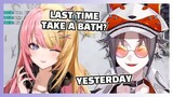 Kotoka Was So Excited Knowing Mysta Didn't Take a Bath Often [Nijisanji EN Vtuber Clip]