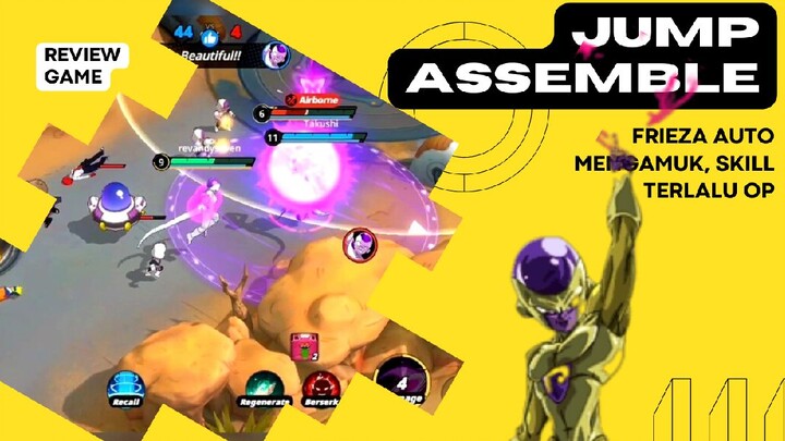 PAKE KARAKTER FRIEZA - ULTIMATENYA GAK ADA OBAT | JUMP ASSEMBLE