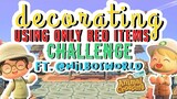 RED ITEMS ONLY CHALLENGE!!! Ft. @WilbosWorld