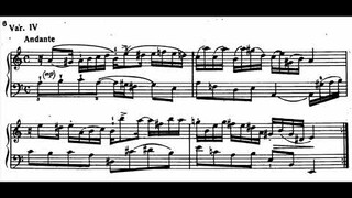 Bach/Feinberg - Aria variata alla maniera italiana BWV 989 (audio + sheet music)