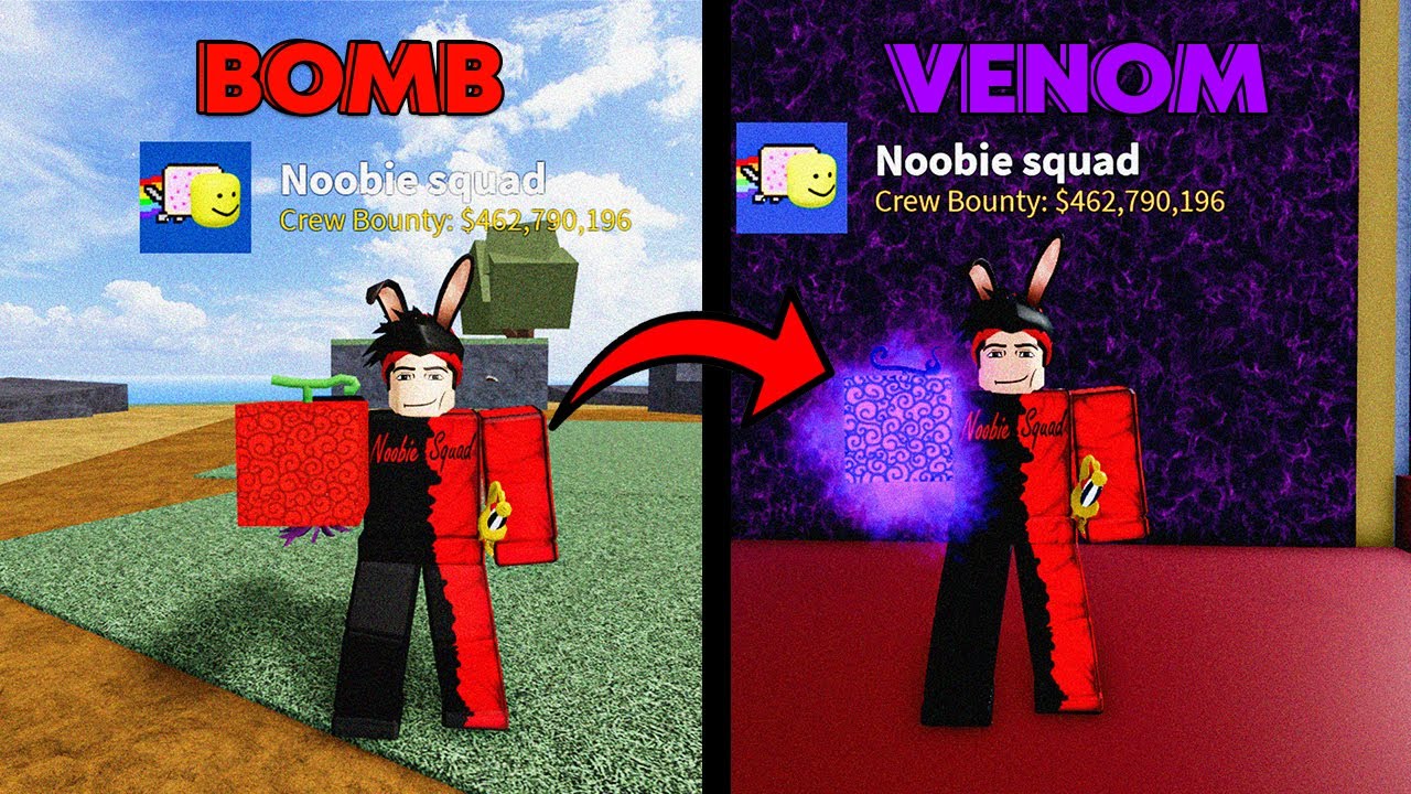 VENOM FRUIT VINDO AO BLOX FRUITS (UPDATE 15) 