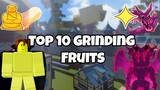 Top 10 BEST Grinding Fruit In Blox Fruits Update 17.3