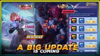 BIG UPDATE IS COMING | 515 EVENT UPDATE | GUINEVERE LEGEND | ESTES BLACKLIST SKIN | MLBB