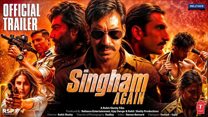 Singham Again 2024 Hindi Official Trailer 1080p HDRip