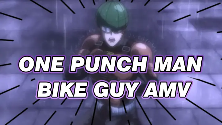 One Punch Man Bike Guy AMV