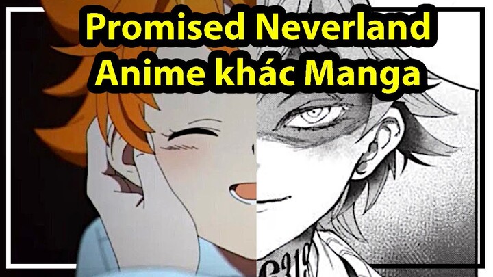 The Promised Neverland: Tập 3 và 4 Anime khác Manga