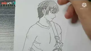 drawing manga anime male character guitarist #drawing #anime
