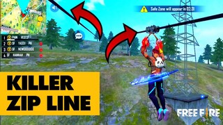 Don't use this Zip Line in FREE FIRE ! Here's why