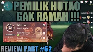 ROASTING AKUN USER HUTAO DMG KAYA PAPAN ?? - GENSHIN IMPACT INDONESIA #62