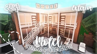 Roblox Bloxburg - Summer Vacation Motel ( Exterior ) 29k!- Minami Oroi