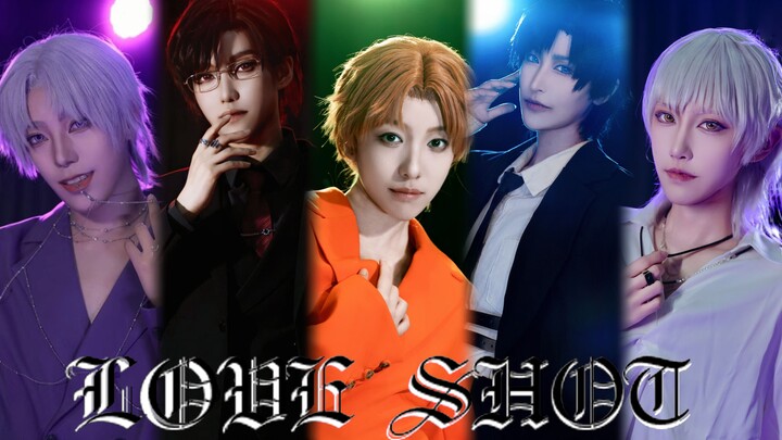 【光夜五人cos】EXO-《love shot》光启男团出道夜，爱神击中你的心了吗？