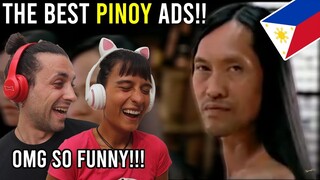 FOREIGNERS REACTION to Funniest Philippine Commercials! Compilation | Pinoy ADS