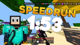 Skywars Speedrun 1:53 (Controller Gameplay)