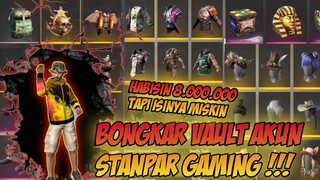 BONGKAR VAULT AKUN STANPAR GAMING? ISINYA BIASA SAJA (MISKIN)|| FREE FIRE-INDONESIA