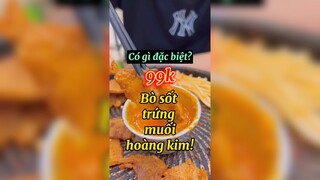 Bò sốt trứng muối hoàng kim