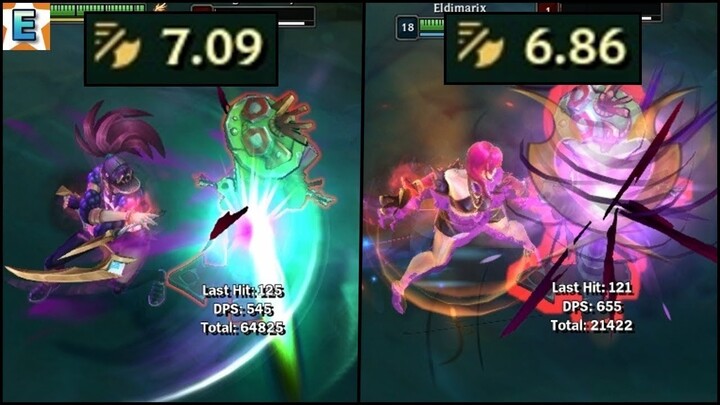 Sẽ Như Thế Nào Nếu Akali Evelynn Ahri 6.00+ Tốc Độ Đánh ? | Liên Minh Huyền Thoại