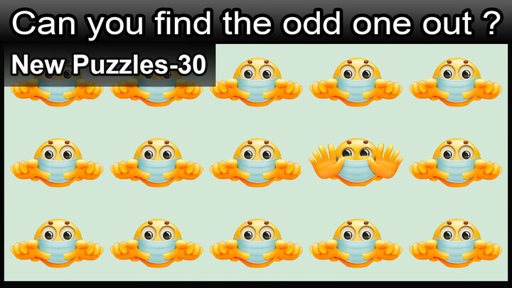 Beautiful Girls Cartoon Odd One Out Emoji Games No 45 | Find The Odd Emoji One  Out | Spot The Emoji - Bilibili