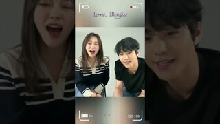 AhnHyoSeop dan KimSejeong nyanyikan lagu Love,Maybe Ost. ABusinessProposal #kimsejeong #ahnhyoseop