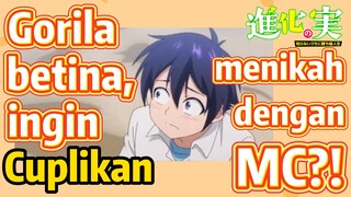 [The Fruit of Evolution]Cuplikan | Gorila betina, ingin menikah dengan MC?!