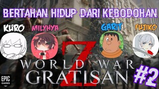 World War Z Indonesia Uhuy - Bertahan Hidup Dari Kebodohan #2 | feat. MILYHYA & Garit Dewana