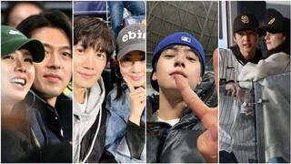 korean celebs Couple & Stars attended Major League (MLB) World Tour Seoul 2024 #subscribe #trending