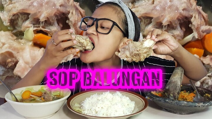 GIGI HAMPIR COPOT// KESELEK TULANG SAPI // MAKAN SOP BALUNGAN PALING BERKESAN