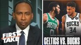 FIRST TAKE "Best team in the East?" Stephen A. on NBA Playoffs: Boston Celtics vs Milwaukee Bucks