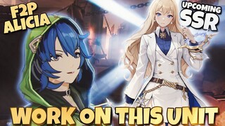 DONT SLEEP ON THIS SR UNIT (F2P ALICIA) NON STOP FREEZE - Solo Leveling Arise