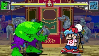 AN Mugen Request #1970: Hulk & Lucario VS Boyfriend & Henry Stickmin