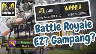 Battle Royale CoDM Gampang? - Call of Duty Mobile